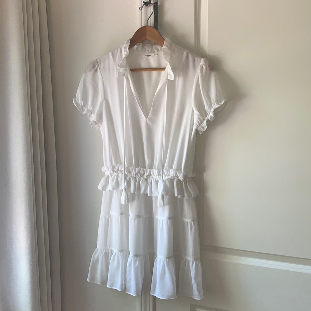 Tularosa Colleen Ruffle Dress